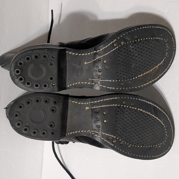 Vintage Corcoran Men Boots Size 7  Leather Military Combat Cap Toe Jump 1515 - Picture 4 of 12